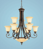 Large Chandeliers-Glass Shade - 444502 - Capital Lighting, Inc.