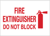 Fire Sign - 90371 - Brady Corporation