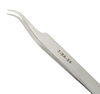 Excelta One Star Utility Tweezers 7-SA-SE - Stainless Steel Curved Tapered Very Fine Point Tip - 4 1/2 in Length - EXCELTA 7-SA-SE - R. S. Hughes Company, Inc.