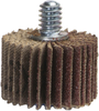 Merit Super Finish AO Medium Threaded Shank Mini Flap Wheel - 08834134017 - Norton Abrasives