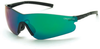 Blade emerald mirror lens, black temple -- 30210 - Image