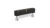 10+10 Pos. Male DIL Vertical Throughboard Conn. Jackscrews - M80-5112042 - Harwin Plc