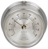 Humidity Instrument - Stratus, Nickel case, Silver dial