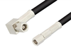SMC Plug to SMC Plug Right Angle Cable 36 Inch Length Using RG58 Coax, RoHS - PE33658LF-36 - Pasternack