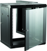 Cabinet, Wall Mount, 21In, Steel, Black; Rack U Height Bud Industries - 95M8565 - Newark, An Avnet Company