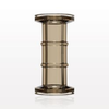 Double-Sided Sanitary Flange, Amber - 61152 - Qosina Corp.