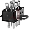 PANEL MOUNT PLUG WITH ANGLE BRACKETS, 6CIRCUITS - 70191210 - Allied Electronics, Inc.