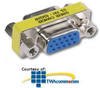 Hubbell AV Connector, 15-Pin Gender Changer, Female/Female.. - 15GC10 - TelephoneStuff.com