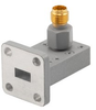 WR-28 to 2.92mm Female Waveguide to Coax Adapter UBR320 with 26.5 GHz to 40 GHz in Brass - FMWCA1104 - Fairview Microwave Inc.