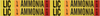 Brady Self-Adhesive Pipe Marker - Printed Msg = AMMONIA - 90432 - 754473-90432 - R. S. Hughes Company, Inc.