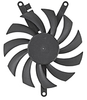 1.20 Watt (W) Power PLD08010B-F Series Type F Frameless Fan -- PLD08010B12L-F - Image