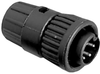 Circular Conn, Plug, 6Pos, Solder, Cable; Product Range Switchcraft/conxall - 93B7251 - Newark, An Avnet Company