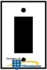 Leviton 1-Gang Decora Midway Size Wallplate - PJ26 - TelephoneStuff.com