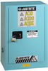 Justrite Sure-Grip EX 12 gal Blue Hazardous Material Storage Cabinet - 23 1/4 in Width - 35 in Height - Bench Top - 697841-11225 - 697841-11225 - R. S. Hughes Company, Inc.