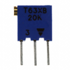 Trimmer Potentiometers - T63XB-20K-ND - DigiKey