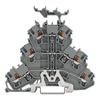 Triple-deck terminal block - Shield terminal block - Through terminal block - 2202-3248 - WAGO