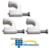 Leviton Coax Cable Clips - C5811 - TelephoneStuff.com