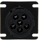 Circular / Cylindrical Connector - HD10 Series - HD10-6-12P-E004 - LADD Distribution