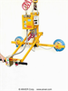Two Pad Air Balancer Integrated Vacuum Lifter with Powered Tilter - ABT25M2-48-SP - ANVER Corporation