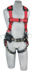 Protecta PRO Red XL Vest-Style Body Harness - Polyester Webbing - 840779-01022 - 840779-01022 - R. S. Hughes Company, Inc.