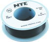 Hook Up Wire, 25Ft, 22Awg, Copper, Black; Jacket Material Nte Electronics - 33C7229 - Newark, An Avnet Company