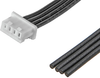 Cable Assy, 4Pos Rcpt-Free End, 300Mm; Connector To Connector Molex - 53AJ6406 - Newark, An Avnet Company