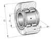 Cam Followers & Yoke Rollers - PWTR17-2RS-XL - Pacific International Bearing, Inc.