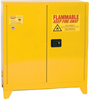 Eagle Tower 30 gal Yellow Hazardous Material Storage Cabinet - 43 in Width - 48 in Height - Floor Standing - 048441-00303 - 048441-00303 - R. S. Hughes Company, Inc.
