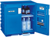 Justrite 1 L Blue Hazardous Material Storage Cabinet - 36 in Width - 35 in Height - Under Counter - 697841-04008 - 697841-04008 - R. S. Hughes Company, Inc.