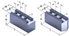 3/32 x 90° Serrated - Soft Jaws - 630WBH - Dillon Manufacturing, Inc.