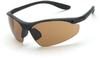 Talon, HD brown lens, matte black frame - 126 - Crossfire By Radians