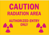 Radiation & Laser Sign - 74844 - Brady Corporation