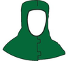Ansell Microchem 4000 Green Universal Cleanroom Hood - Full Face Opening - 076490-18104 -- 076490-18104 - Image