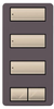 Master Control Switch - RKD-H3BSRL-PL-E - Lutron Electronics Co., Inc.