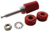 Binding Post, 15A, Turret, Red; Product Range Pomona - 89F355 - Newark, An Avnet Company