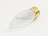 25 Watt, 130 Volt Frosted Blunt Tip Decorative Bulb - 406025 - bulbs.com