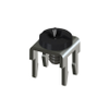 Low Profile PC Mount w/Black Screw-Assembled - 7775-3 - Keystone Electronics Corp.