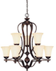 1-6903-9-13 Mid. Chandeliers-Glass Up - 783279 - Capital Lighting, Inc.