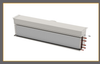 Vertical Recessed Active Chilled Beam