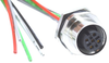 Sensor Cord, M12 Rcpt-Free End, 304.8Mm Rohs Compliant Norcomp - 71AH4177 - Newark, An Avnet Company