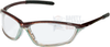 Crews Shock Safety Glasses with Chameleon/Clear Chrome Frame - SH130AF - Safety Glasses USA
