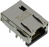 Rj45 Connector, Jack, 8P8C, Cat3/5, Tht; Modular Connector Type Pulse Electronics - 60AC3125 - Newark, An Avnet Company