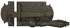 Octagonal Handled Lever Latch, Solid Bronze - 850130 - HardwareSource, Inc.