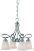 25024-SN Mid. Chandeliers-Glass Down - 408011 - Capital Lighting, Inc.