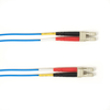 10m (32.8ft) LCLC BL OM1 MM Fiber Patch Cable INDR Zip OFNP -- FOCMP62-010M-LCLC-BL - Image