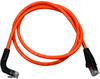 Patch Cord, Cat 5E Right Angle, 3Ft, Orange; Lan Category L-Com - 23T9141 - Newark, An Avnet Company