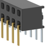 Headers, Receptacles, Female Sockets - 612-MMS-134-01-L-DH-ND - DigiKey