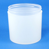 Polypropylene Straight Sided Thick Walled Natural Jars - 70294 - U.S. Plastic Corporation