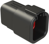 Automotive Housing, Rcpt, 6Pos, 25A, Blk; Product Range Amphenol Sine/tuchel - 75AH8385 - Newark, An Avnet Company