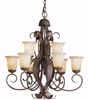 Mid. Chandeliers-Glass Up - 253639 - Light Center (The)